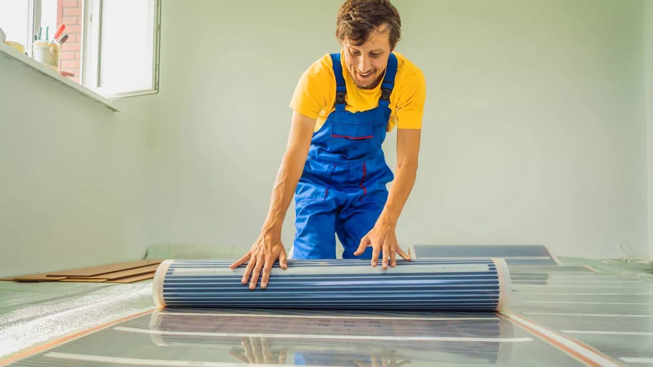 Jak układać folię pod ogrzewanie podłogowe, aby uniknąć błędów?