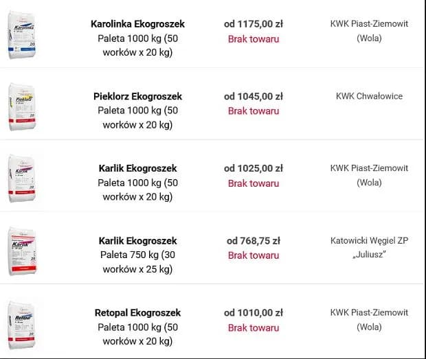 Jak kupić ekogroszek z PGG - prosta rejestracja i szybki zakup